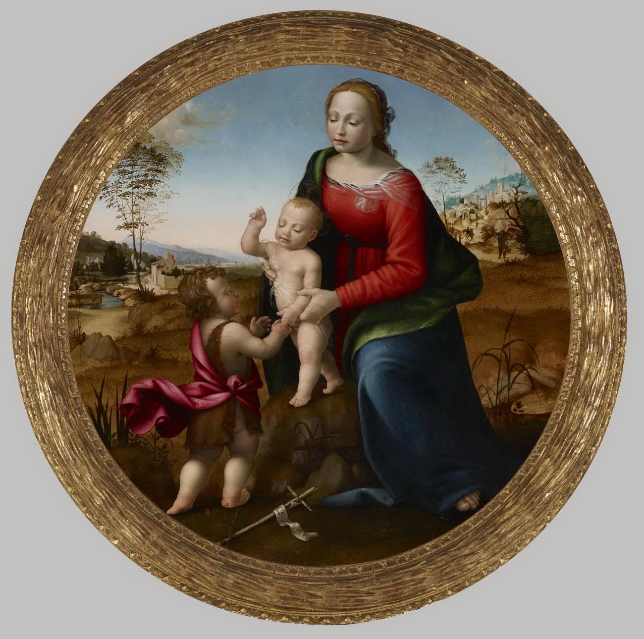 Madonna col Bambino e Giovannino - Museum of Art, Indianapolis